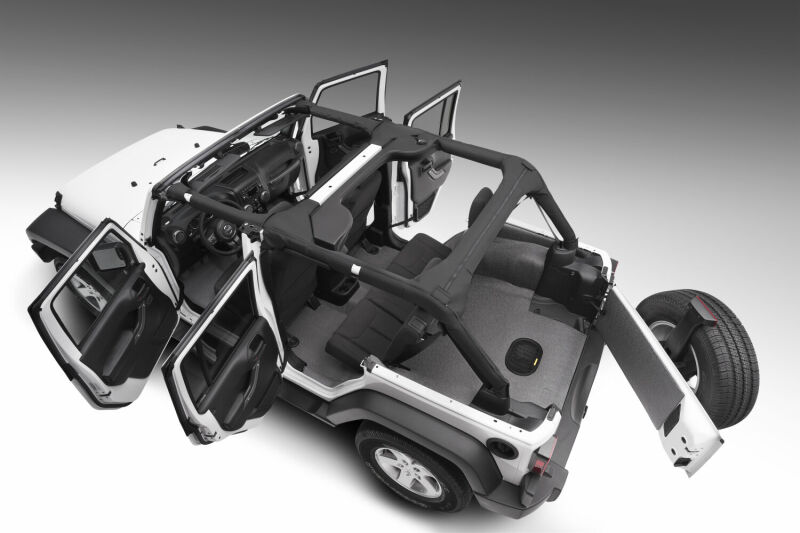 Jeep Wrangler JKU Truck Bed Liner - Front + Rear - Husky Liners - Guardian Impact - `11-`17